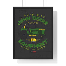 Load image into Gallery viewer, Henry Zumbrun John Deere Collection Premium Framed Vertical Poster