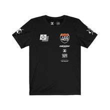 Load image into Gallery viewer, 469 Cycle Shop x XºInk Series SPONSOR LOGO T Unisex Jersey Short Sleeve Tee