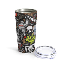 Load image into Gallery viewer, 469 Cycle Shop STICKER Tumbler 20oz