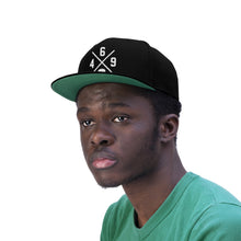 Load image into Gallery viewer, 469 Cycle Shop x XºINK Series SKULL X Flatbill Hat