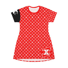 Load image into Gallery viewer, XºInk Boujee Pattern T-Shirt Dress