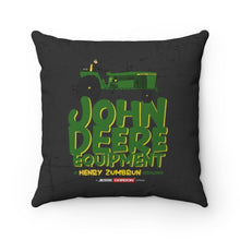 Load image into Gallery viewer, Henry Zumbrun John Deere Collection Spun Polyester Square Pillow