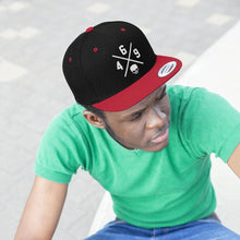 Load image into Gallery viewer, 469 Cycle Shop x XºINK Series SKULL X Flatbill Hat