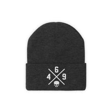 Load image into Gallery viewer, 469 Cycle Shop x XºINK Series SKULL X BEANIE