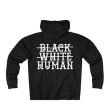 Load image into Gallery viewer, XºInk Black/White/Human Heavy Fleece Hoodie