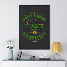 Load image into Gallery viewer, Henry Zumbrun John Deere Collection Premium Framed Vertical Poster