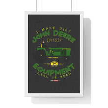 Load image into Gallery viewer, Henry Zumbrun John Deere Collection Premium Framed Vertical Poster