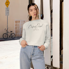 Load image into Gallery viewer, Burford Diesel I LOVE THE SMELL OF DIESEL Women's Cropped Fleece Pullover