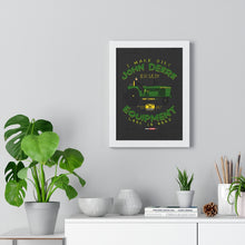 Load image into Gallery viewer, Henry Zumbrun John Deere Collection Premium Framed Vertical Poster