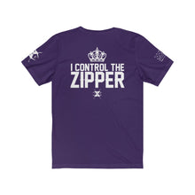 Load image into Gallery viewer, XºInk QUEEN I CONTROL THE ZIPPER Brand T