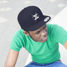 Load image into Gallery viewer, X INK Needle Cross Logo Flat Bill Hat
