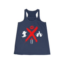 Load image into Gallery viewer, HOOSIER X BILLIES Limited Edtion "TOP FOUR PRIORITIES" Women's Flowy Racerback Tank