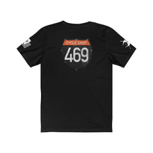 Load image into Gallery viewer, 469 Cycle Shop x XºInk Series CYCLE SHOP ENGINE Unisex Jersey Short Sleeve Tee