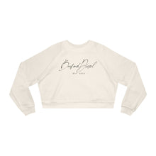 Load image into Gallery viewer, Burford Diesel I LOVE THE SMELL OF DIESEL Women's Cropped Fleece Pullover
