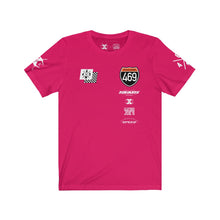 Load image into Gallery viewer, 469 Cycle Shop x XºInk Series SPONSOR LOGO T Unisex Jersey Short Sleeve Tee
