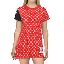 Load image into Gallery viewer, XºInk Boujee Pattern T-Shirt Dress