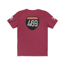 Load image into Gallery viewer, 469 Cycle Shop x XºInk Series CYCLE SHOP ENGINE Unisex Jersey Short Sleeve Tee