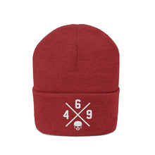 Load image into Gallery viewer, 469 Cycle Shop x XºINK Series SKULL X BEANIE