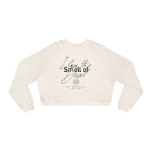 Load image into Gallery viewer, Burford Diesel I LOVE THE SMELL OF DIESEL Women's Cropped Fleece Pullover