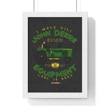 Load image into Gallery viewer, Henry Zumbrun John Deere Collection Premium Framed Vertical Poster