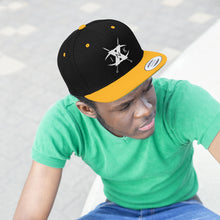 Load image into Gallery viewer, X INK Needle Cross Logo Flat Bill Hat