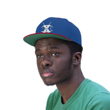 Load image into Gallery viewer, X INK Needle Cross Logo Flat Bill Hat