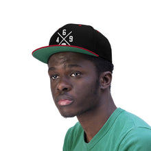 Load image into Gallery viewer, 469 Cycle Shop x XºINK Series SKULL X Flatbill Hat