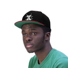 Load image into Gallery viewer, X INK Needle Cross Logo Flat Bill Hat