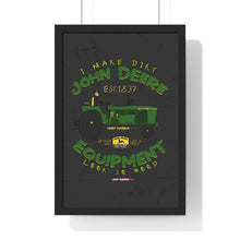 Load image into Gallery viewer, Henry Zumbrun John Deere Collection Premium Framed Vertical Poster