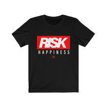 Load image into Gallery viewer, XºInk RISK HAPPINESS Unisex T-Shirt