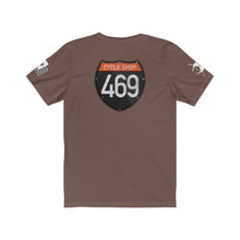 Load image into Gallery viewer, 469 Cycle Shop x XºInk Series CYCLE SHOP ENGINE Unisex Jersey Short Sleeve Tee