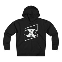 Load image into Gallery viewer, XºInk Black/White/Human Heavy Fleece Hoodie