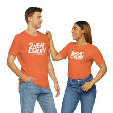 Load image into Gallery viewer, Burford Diesel SWEAT EQUITY Unisex Jersey Short Sleeve Tee